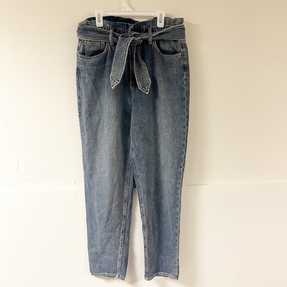 JOE’S The Brinkley high rise paperbag boho belted jeans size 29 - Picture 4 of 13